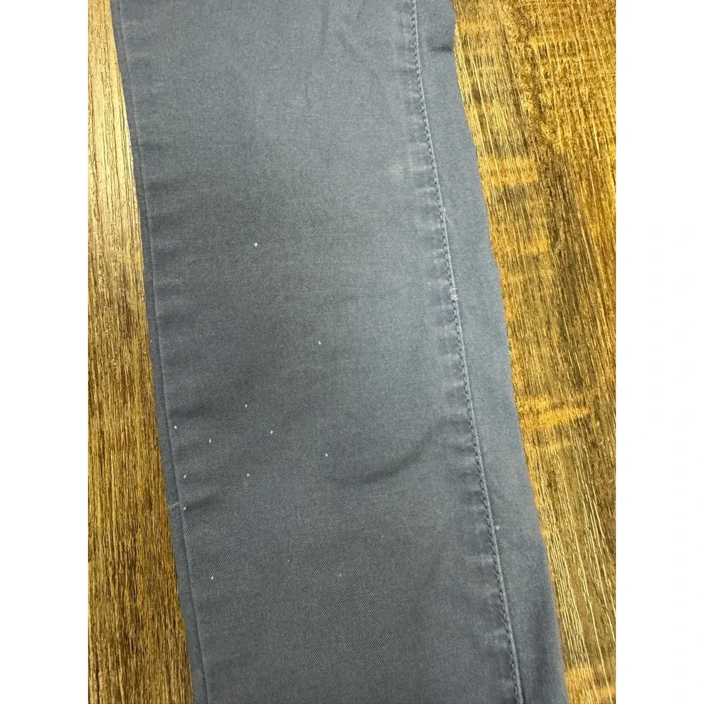 OshKosh B'gosh Pants Size 7 Unisex Blue Chinos with Elastic Waist Cotton Blend